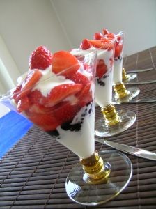 strawberry dessert